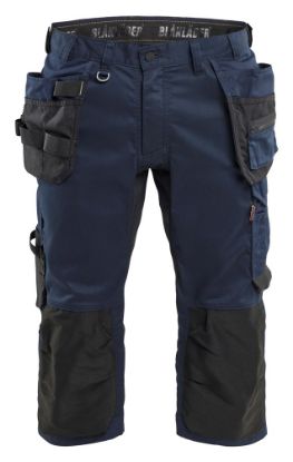 Afbeeldingen van BLÅKLÄDER Piraatbroek met 2-weg stretch 1754 donker marineblauw C44