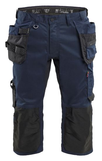 Afbeeldingen van BLÅKLÄDER Piraatbroek met 2-weg stretch 1754 donker marineblauw C44