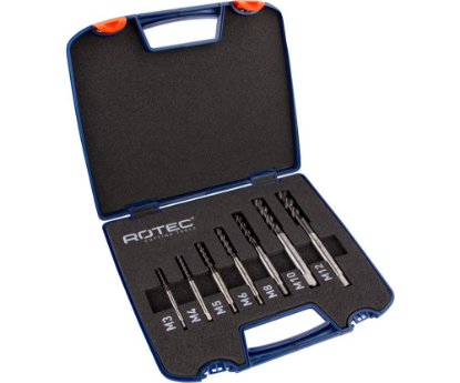 Afbeeldingen van ROTEC Tappenset 1200+ blind 7-delig M3-M12 ABS