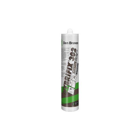 Afbeeldingen van ZWALUW Hybride kit Hybrifix 302 zwart 290ML