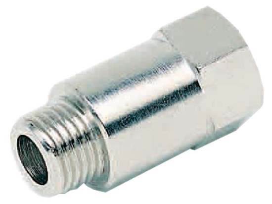 Afbeeldingen van Verlengpijp G⅜"xG⅜" BI/BU 23MM