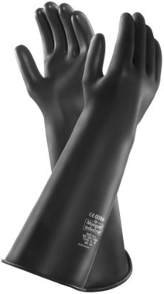 Afbeeldingen van ANSELL Handschoen natuurlijk rubberlatex AlphaTec 87-104 7½