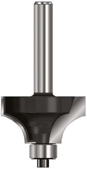 Afbeeldingen van ENT Kwartrondfrees + lager HM R12,7MM schacht 12MM