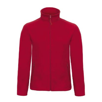 Afbeeldingen van B&C Fleece jas ID.501 5FUI50 rood XS