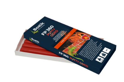 Afbeeldingen van BOSTIK Kneedbare putty brandwerend FP360 rood