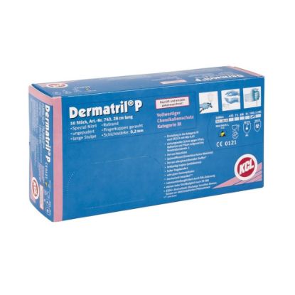 Afbeeldingen van DERMATRIL Latex handschoen P743 50x