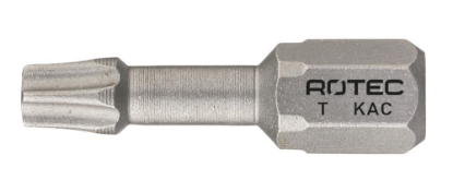 Afbeeldingen van ROTEC Torsionbit ¼" PRO T30 25MM C6,3MM conisch BASIC 2x