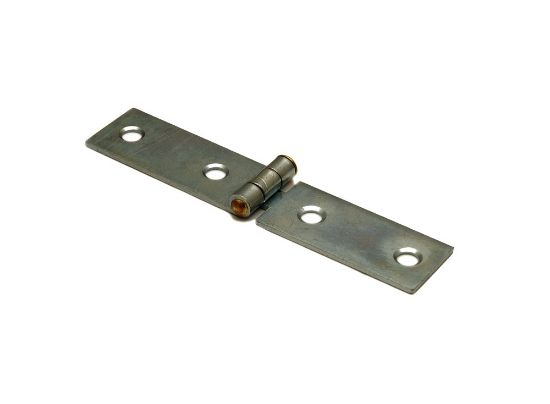 Afbeeldingen van Klepscharnier VZ vaste stalen pen 20X80MM