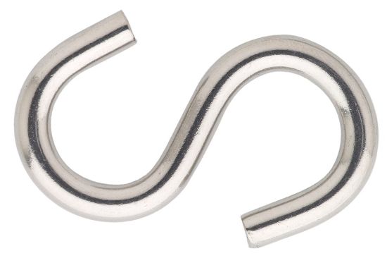 Afbeeldingen van S-haak RVS316 6MM