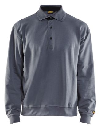 Afbeeldingen van BLÅKLÄDER Polo sweatshirt 3370 grijs 2XL