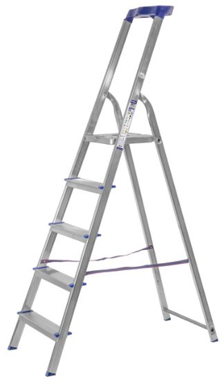 Afbeeldingen van Huishoudtrap 4 treden