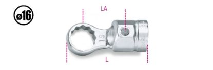 Afbeeldingen van BETA Opsteek ringsleutel 10MM 652 10
