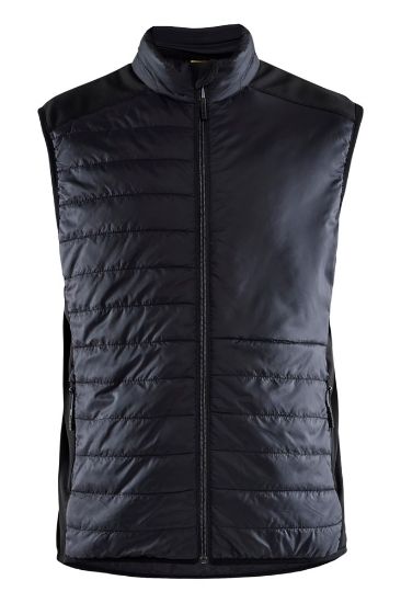 Afbeeldingen van BLÅKLÄDER Bodywarmer gevoerd 3863 zwart/donkergrijs 4XL