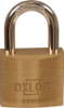 Afbeeldingen van OXLOC Cilinderhangslot EV messing laag 30MM KA3002