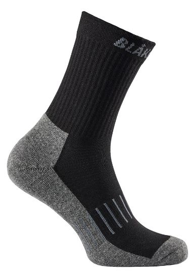 Afbeeldingen van BLÅKLÄDER Katoenen sokken 2507 zwart/donkergrijs 40-42 3x