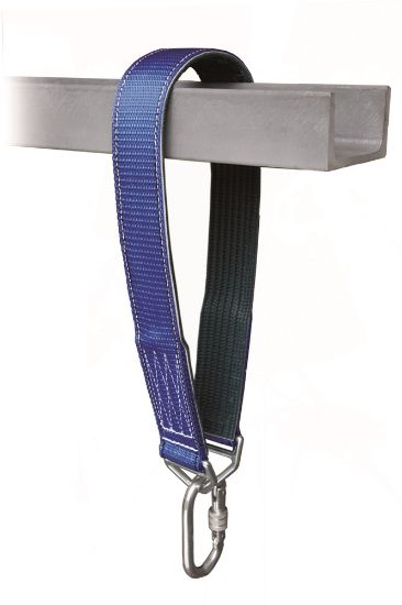 Afbeeldingen van ELLERsafe Verankeringslus 2x ogen en karabijnhaak 90CM