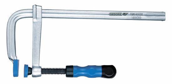 Afbeeldingen van GEDORE Lijmtang geheel staal met houten greep 80X160MM