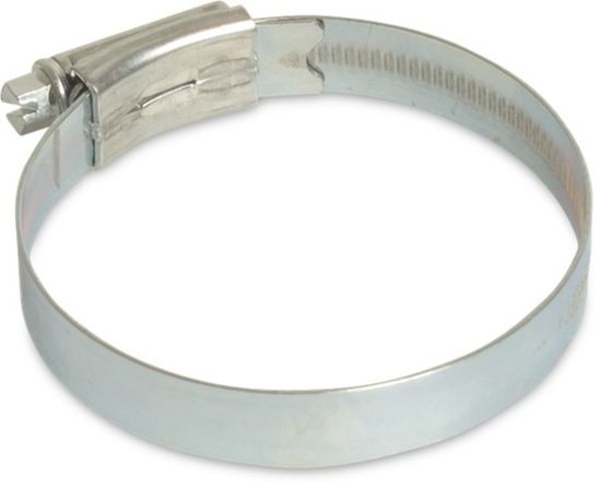 Afbeeldingen van Wormschroefslangklem type W1 staal VZ 130X160MM 13MM