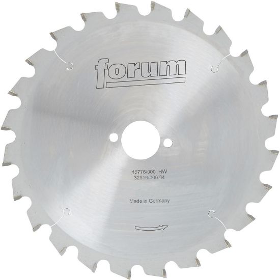 Afbeeldingen van FORUM Cirkelzaagblad HW W-negatief 250X3,2X30MM Z80