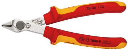 Afbeeldingen van KNIPEX Zijsnijtang elektro SUPER-KNIPS VDE 7806125