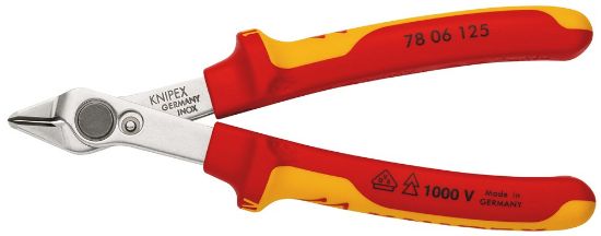 Afbeeldingen van KNIPEX Zijsnijtang elektro SUPER-KNIPS VDE 7806125