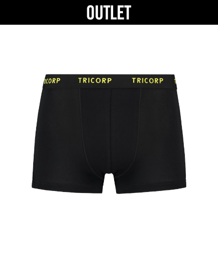 Afbeeldingen van TRICORP Boxershort 602003 zwart 4XL