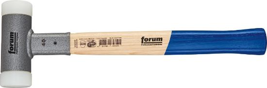 Afbeeldingen van FORUM Kunststofhamer RVS 35MM