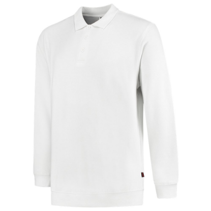 Afbeeldingen van TRICORP Polosweater met boord 60°C wasbaar 301016 wit XL