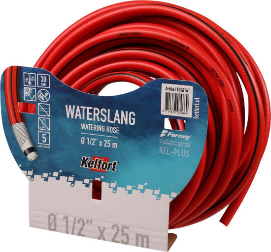 Afbeeldingen van KELFORT Waterslang 5-laags ½" 25M 27BAR