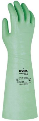 Afbeeldingen van UVEX Veiligheidshandschoen rubiflex S NB40S NBR groen 10