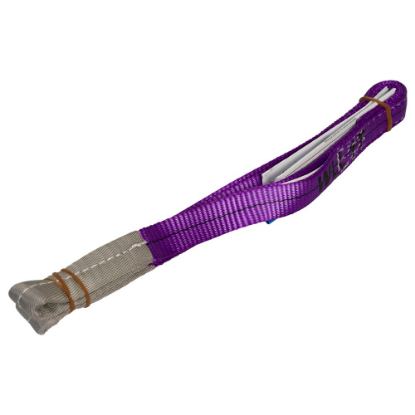 Afbeeldingen van KONVOX Hijsband met lussen violet 1ton 1,0M