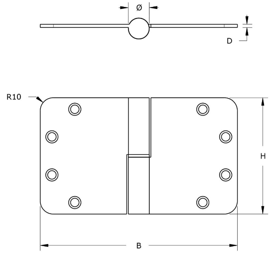 Afbeeldingen van DX Kogelstiftpaumelle SKG* staal VZ