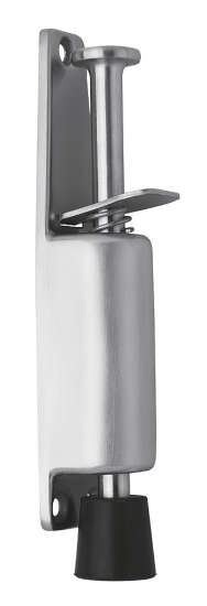 Afbeeldingen van Deurvastzetter Luxe RVS 35X179MM