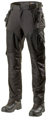 Afbeeldingen van L.BRADOR Werkbroek 1843PB zwart 44