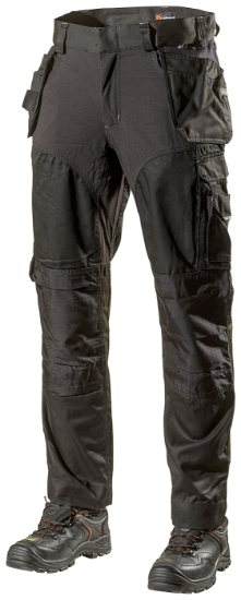 Afbeeldingen van L.BRADOR Werkbroek 1843PB zwart 50