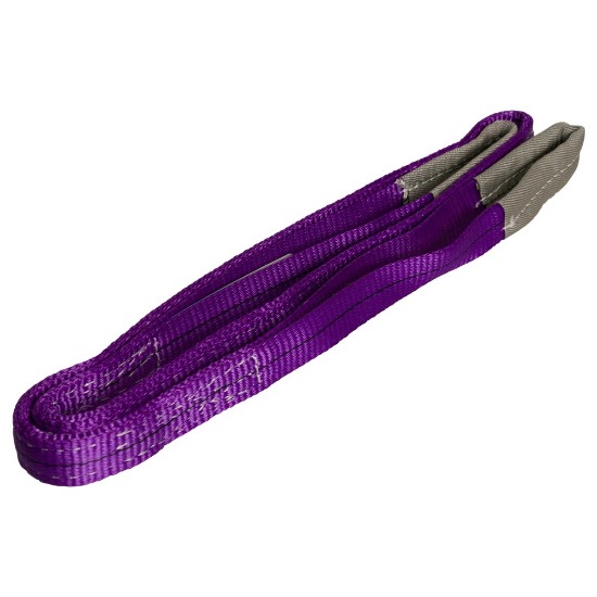 Afbeeldingen van KONVOX Hijsband met lussen violet 1ton 2,0M