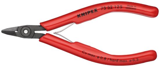 Afbeeldingen van KNIPEX Zijsnijtang elektro 7552125 DIN9654