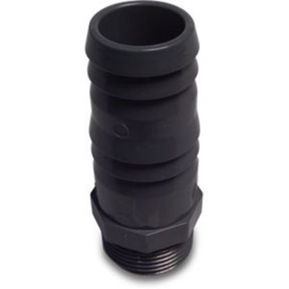 Afbeeldingen van VDL Slangtule PVC-U grijs ⅜"X16MM buitendraad/slangtule