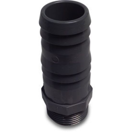 Afbeeldingen van VDL Slangtule PVC-U grijs ⅜"X16MM buitendraad/slangtule