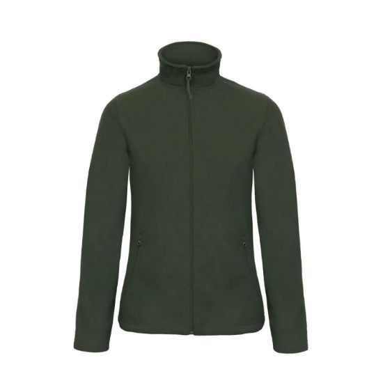Afbeeldingen van B&C Fleece jas ID.501 dames 5FWI51 forset green 3XL