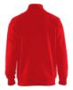 Afbeeldingen van BLÅKLÄDER Sweatshirt bi-colour met halve rits 3353 rood/zwart XL