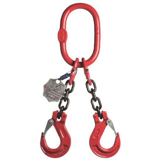 Afbeeldingen van Kettingsprong+klephaak 2sprong Grade80 6MM 1M