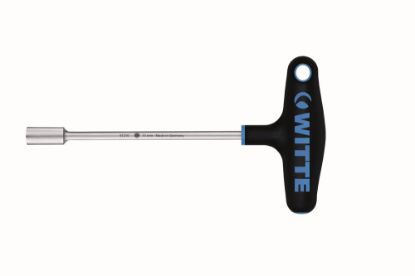 Afbeeldingen van WITTE Dopschroevendraaier PRO T-greep 11MM