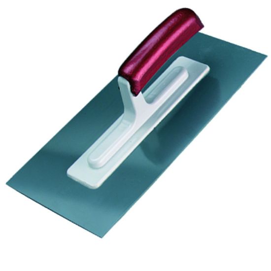 Afbeeldingen van MELKMEISJE Plakspaan kunststof wafelprofiel +houten greep 280X140X2MM