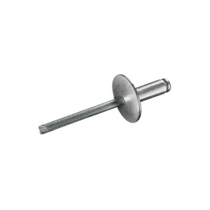 Afbeeldingen van GOEBEL Blindklinknagel AL/ST grote kop K12 4,0X12MM