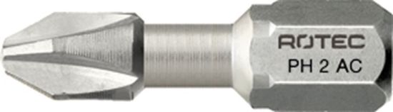 Afbeeldingen van ROTEC Torsionbit ¼" PRO PH3 25MM C6,3 RVS 10x