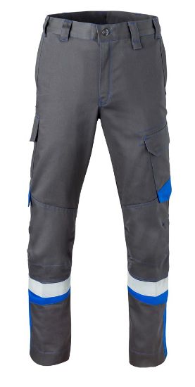 Afbeeldingen van HAVEP Werkbroek dames 5safety Image + 80517 charcoal/korenblauw D40