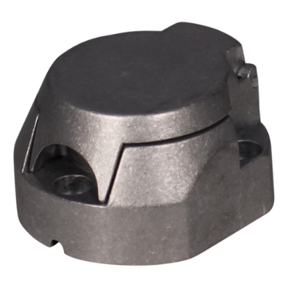 Afbeeldingen van Contactdoos aluminium 7-polig