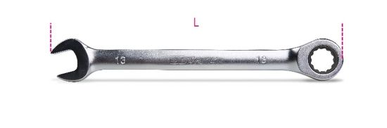 Afbeeldingen van BETA Ratelringsteeksleutel plat 141 10