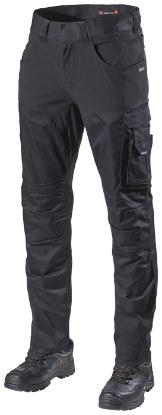 Afbeeldingen van L.BRADOR Werkbroek 1845PB zwart 44